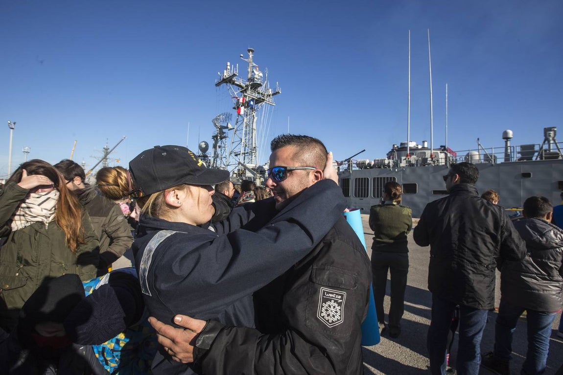 La fragata &#039;Santa María&#039; parte hacia la operación &#039;Sophia&#039; (II)