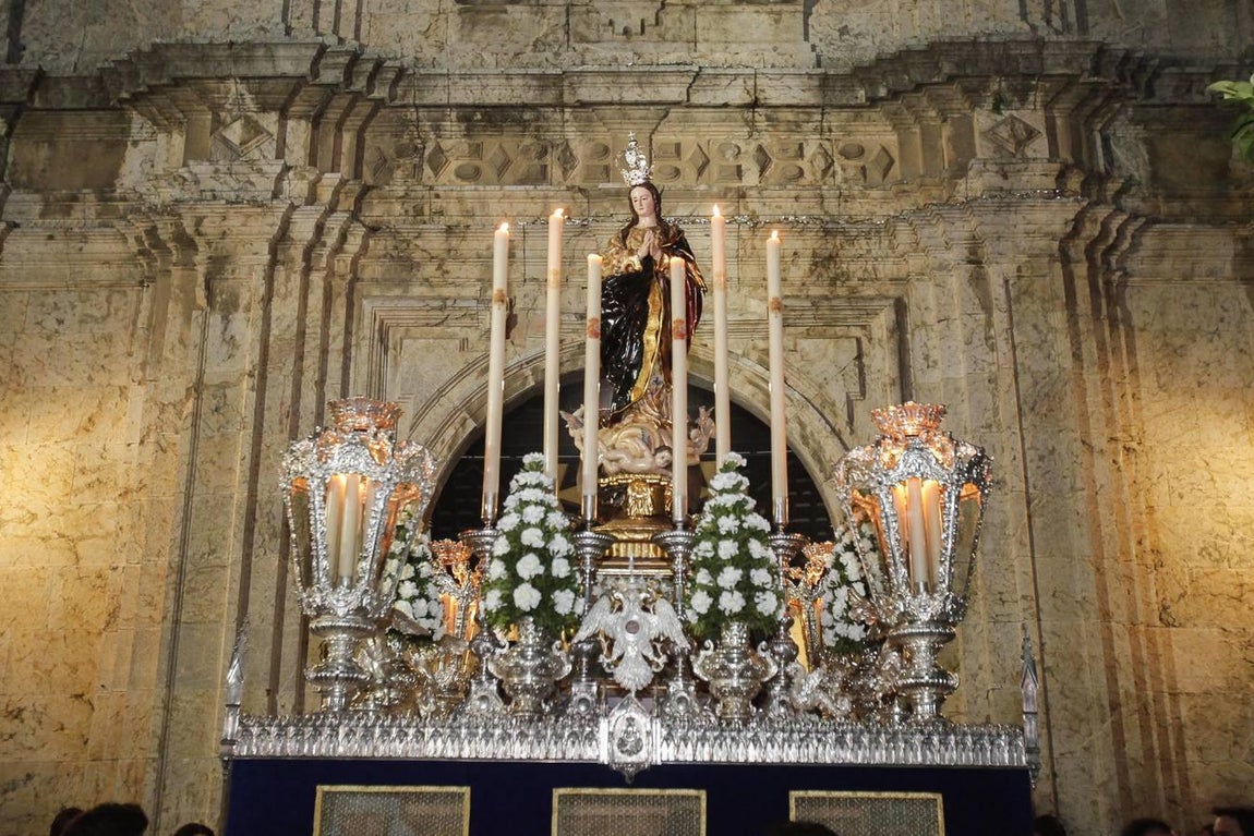 La procesión de la Inmaculada Concepción, en imágenes