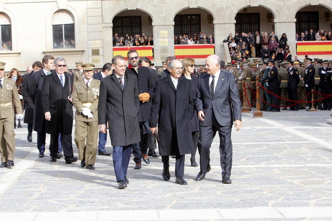 El acto castrense de la Academia de Infantería, en imágenes
