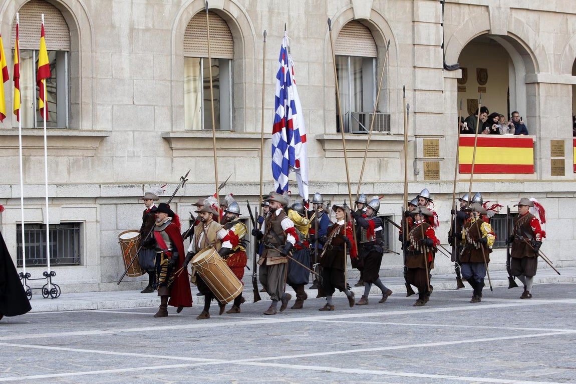 El acto castrense de la Academia de Infantería, en imágenes