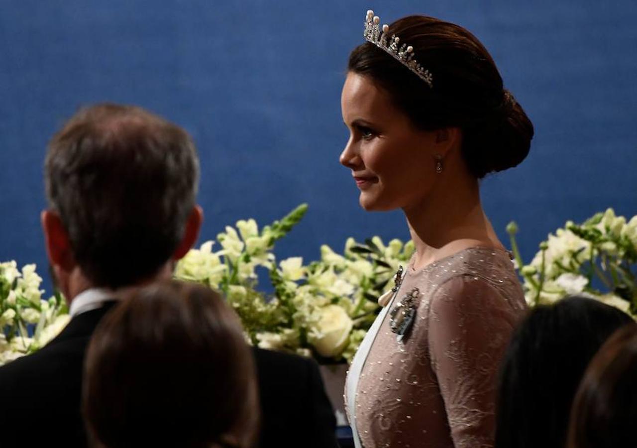 La Princesa Sofía, durante la entrega de los premios. 