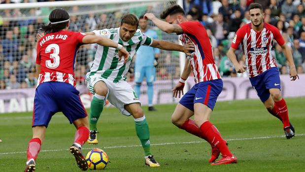 Betis-Atlético (0-1): La mejoría se esfumó a la media hora