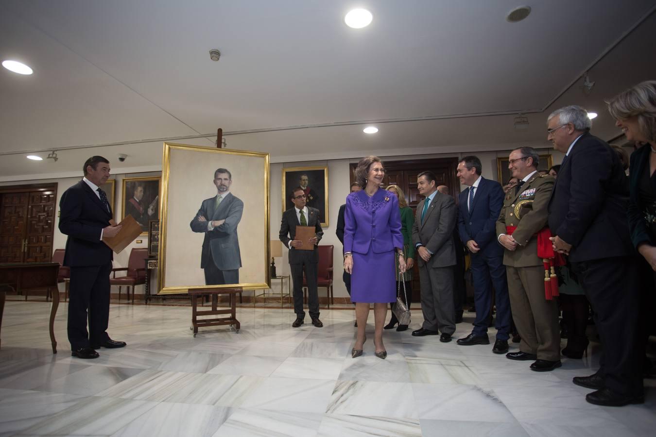 La Reina Sofía rinde honor al profesor Carrillo Salcedo