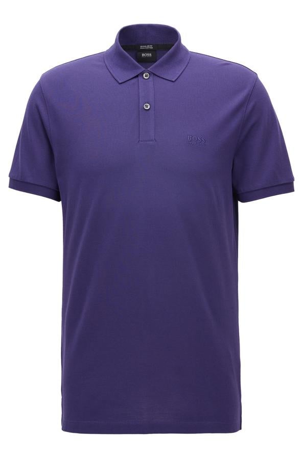 Hugo Boss. Polo regular fit en piqué fino (Precio: 79,95€)