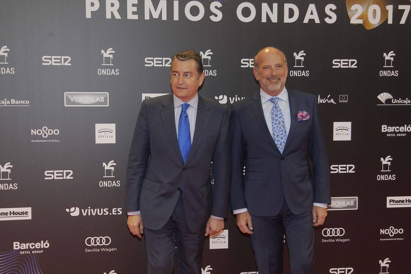 La gala de entrega de los Premios Ondas en Sevilla