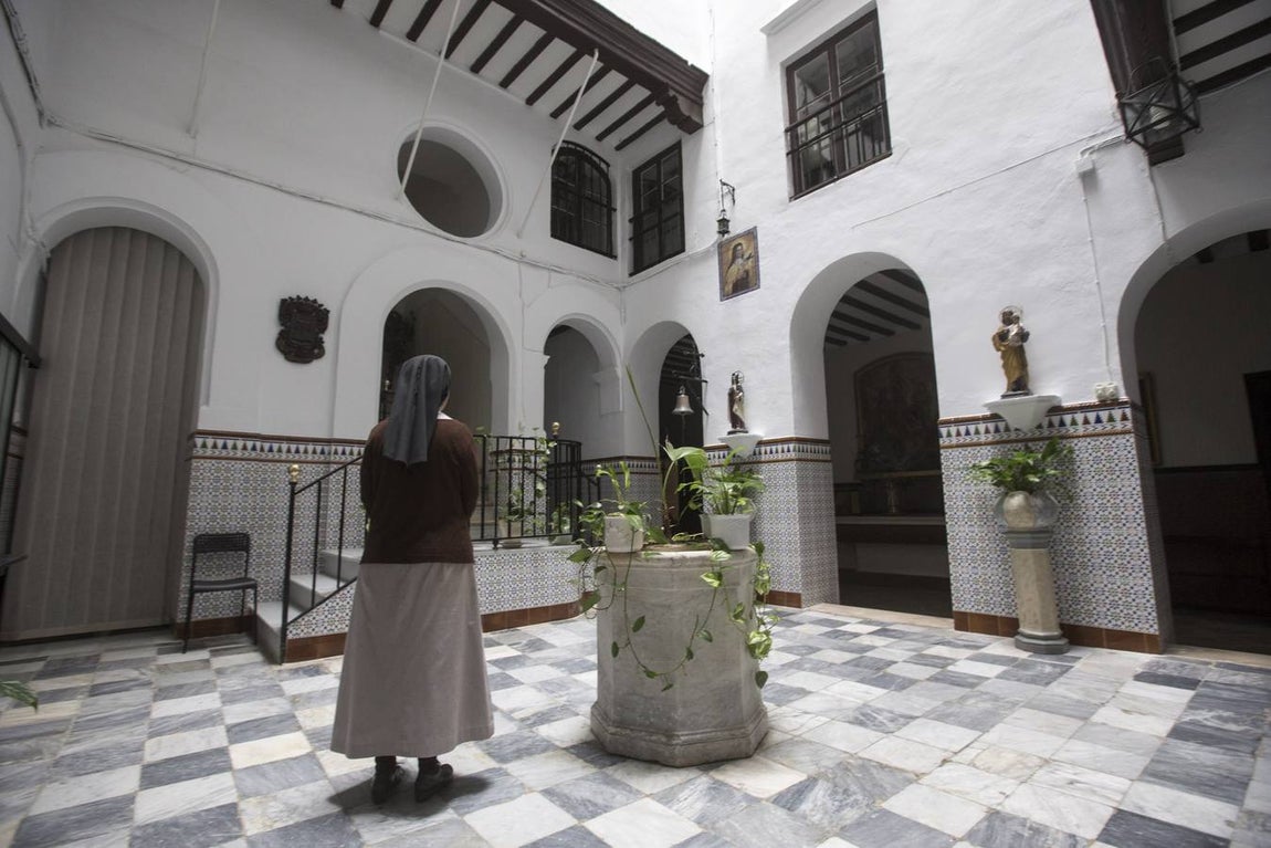 Patio de las Carmelitas Descalzas. 