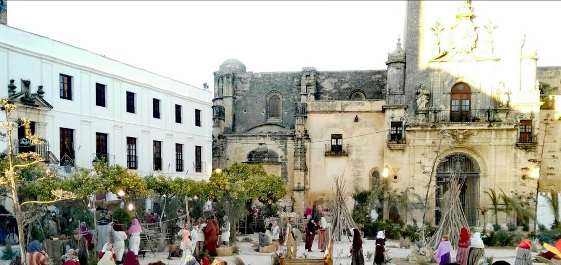 Belen viviente en Arcos. 