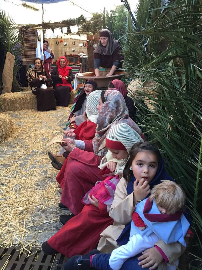 Belen viviente en Medina. 