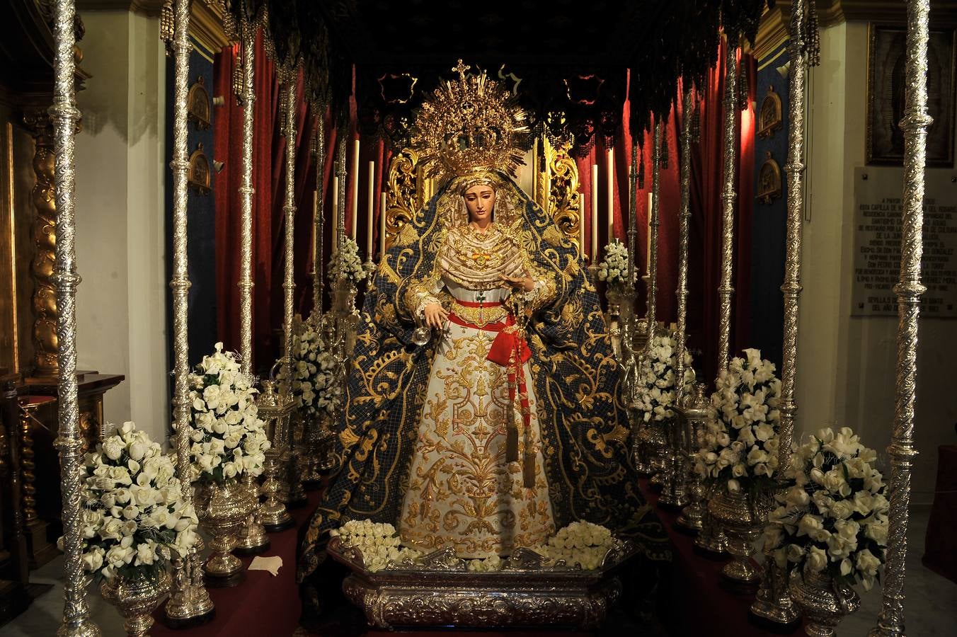 Galería del besamanos de la Virgen de Guadalupe