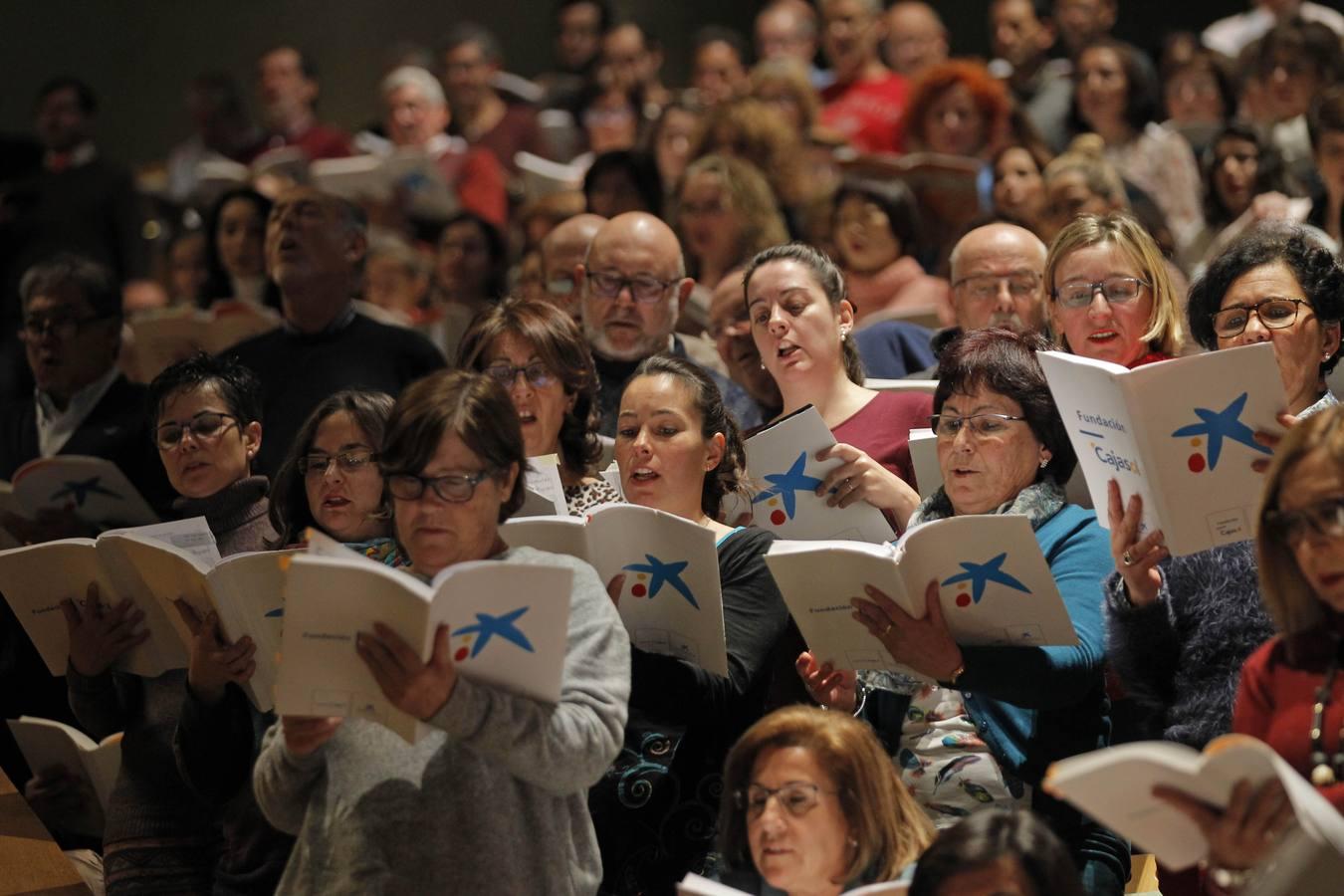 Más de 400 cantantes aficionados participan en «El Mesías» en Sevilla