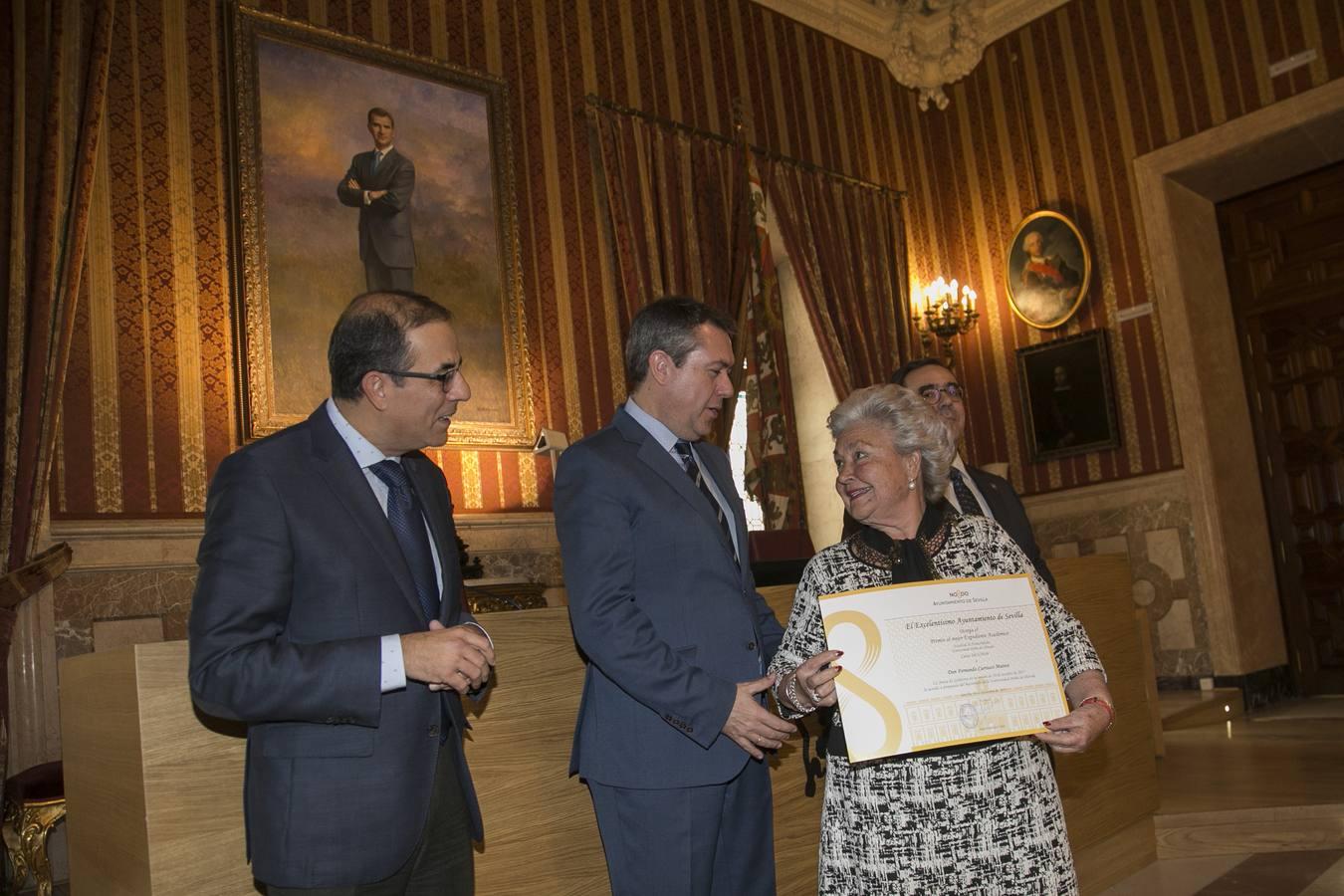 Premios a los mejores universitarios de Sevilla