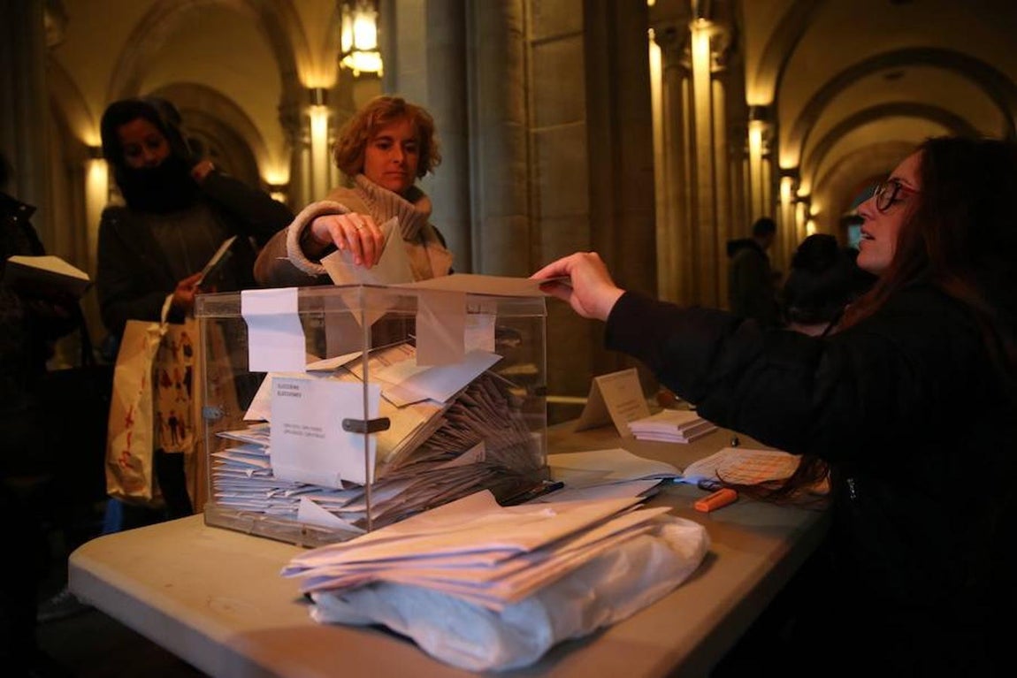 La participación alcanzaba a las 18 horas el 68,32% del censo electoral. 