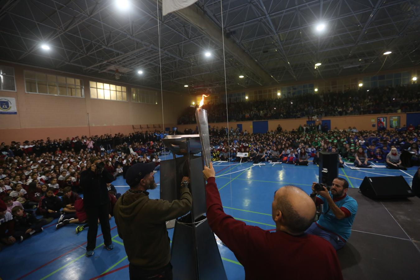 FOTOS: La antorcha olímpica llega a San Felipe Neri