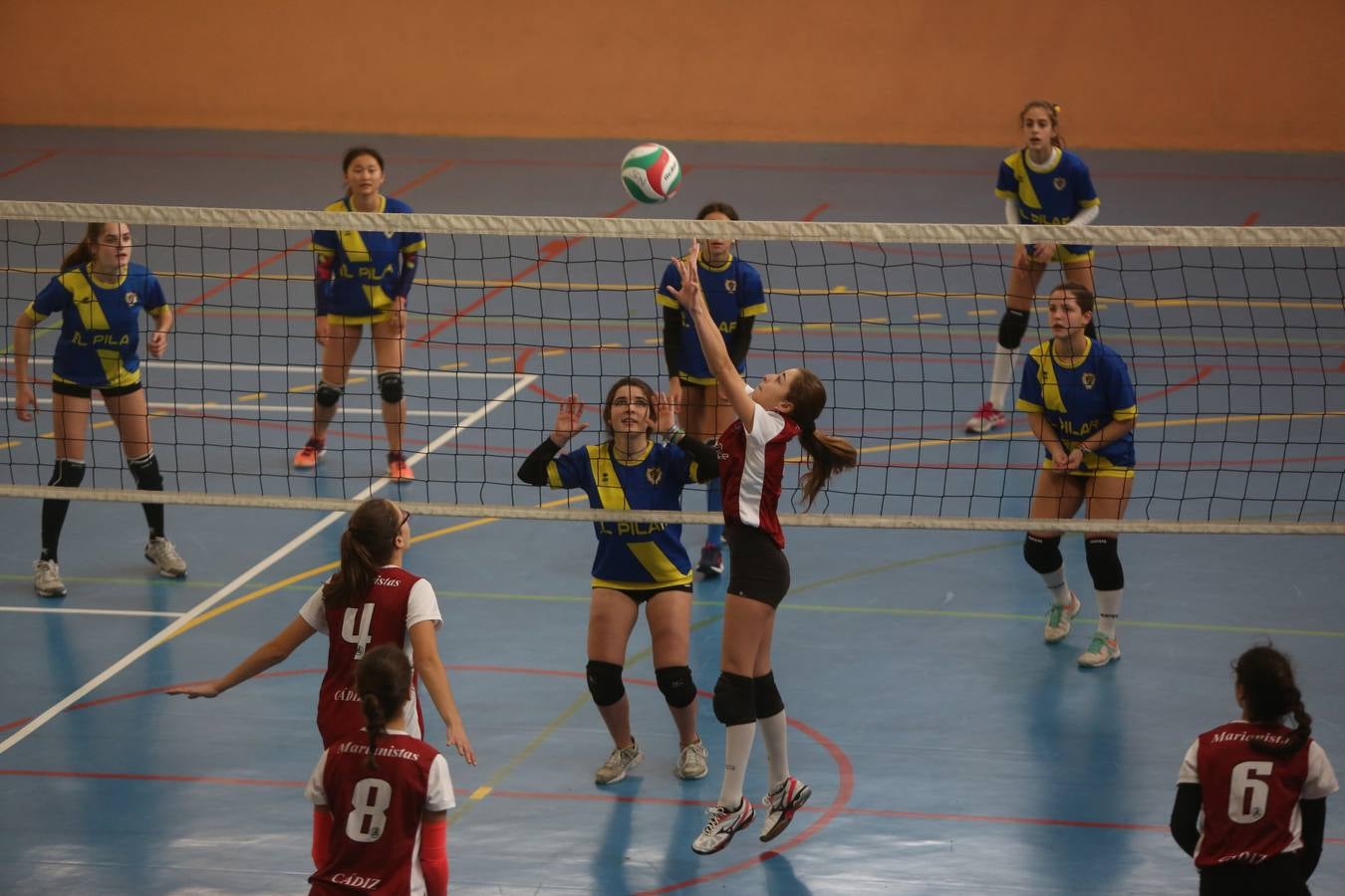 Fotos: Balonmano en Mirandilla. Olimpiadas Marianistas (I)