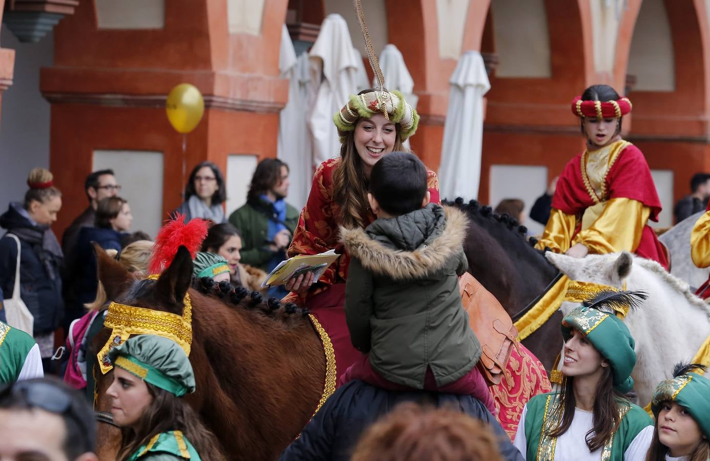 Las mejores imágenes de la visita de la cartera real a Córdoba