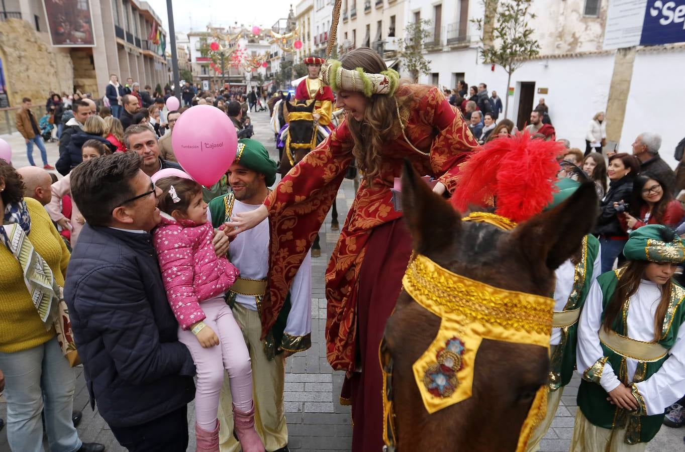 Las mejores imágenes de la visita de la cartera real a Córdoba