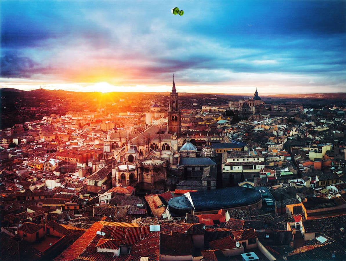 Febrero. Atardecer en Toledo. Fotografía de David Utrilla