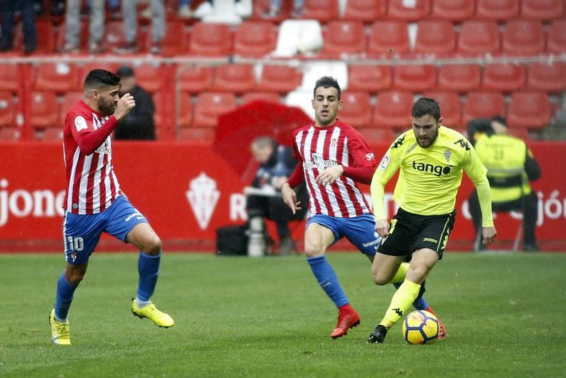El Sporting de Gijón-Córdoba CF, en imágenes