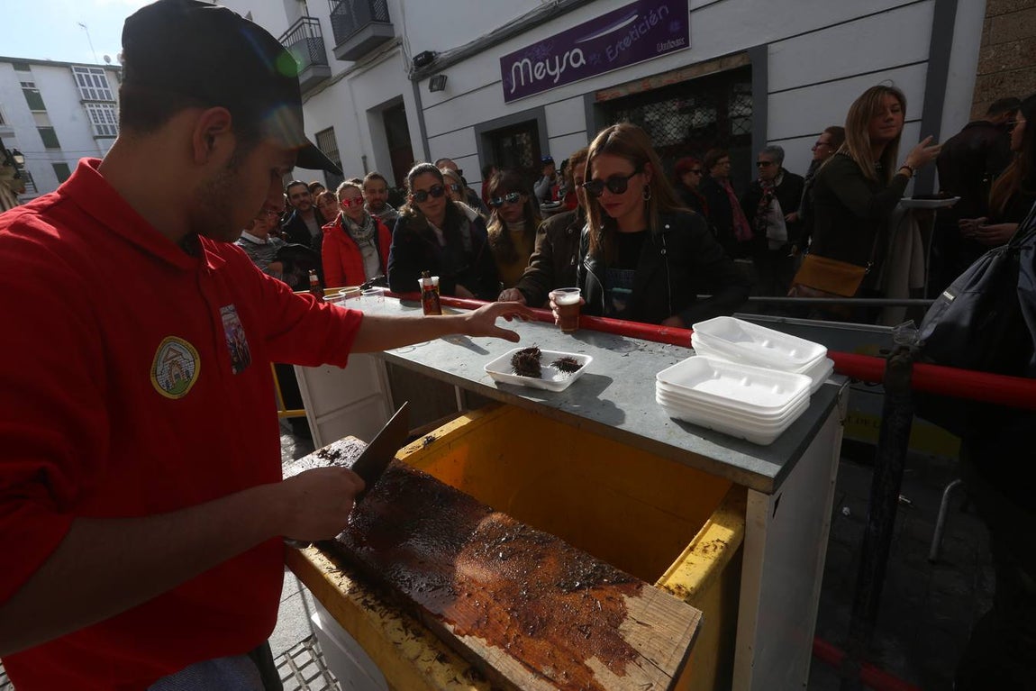 Fotos: Ambientazo en la Erizada más madrugadora de Cádiz