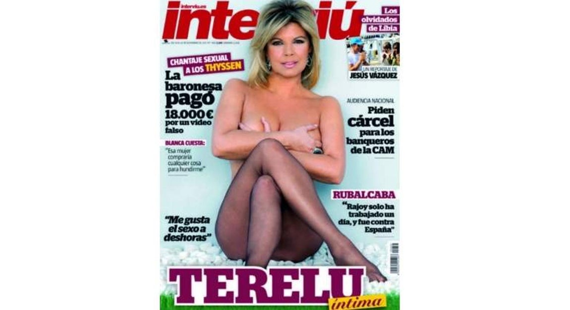 Terelu Campos, en noviembre de 2011