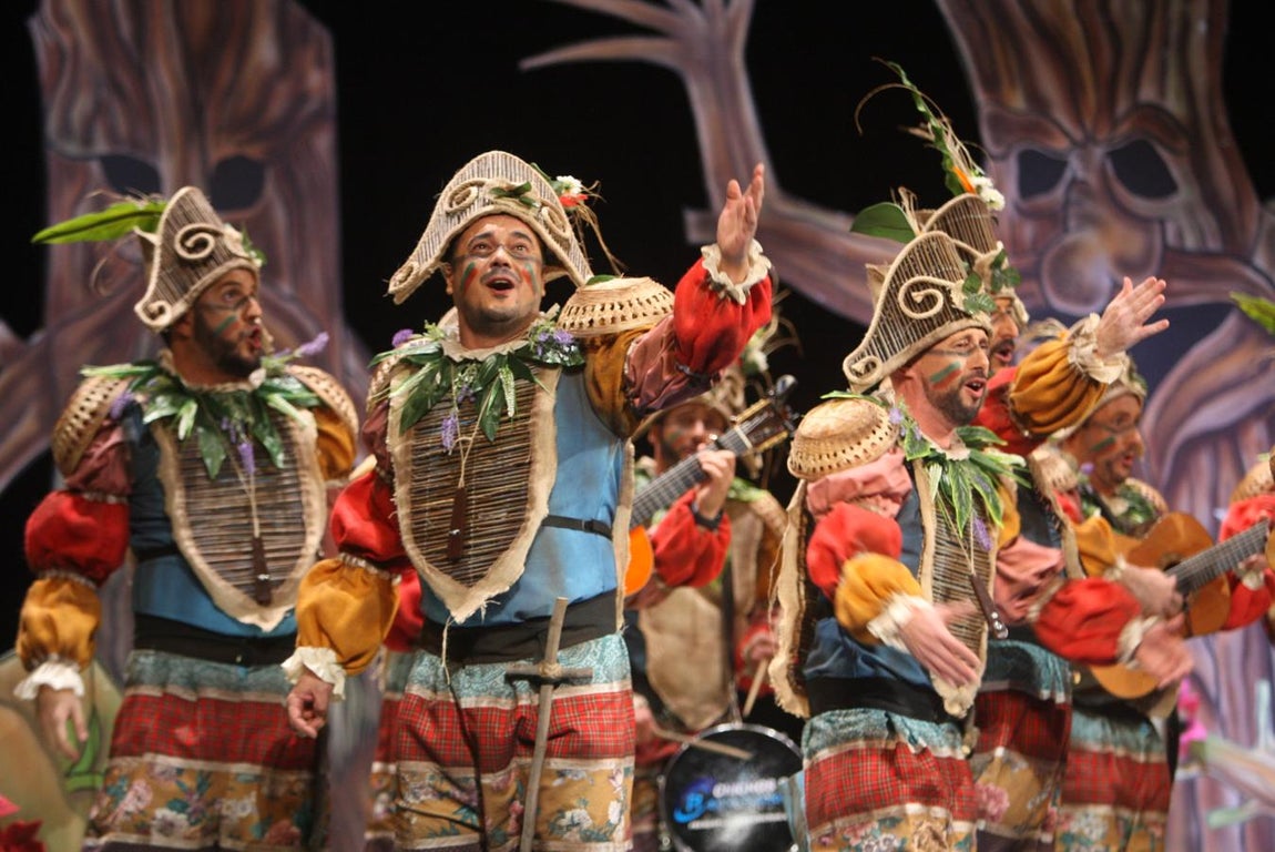 FOTOS: comparsa Se busca valientes preliminares COAC 2018