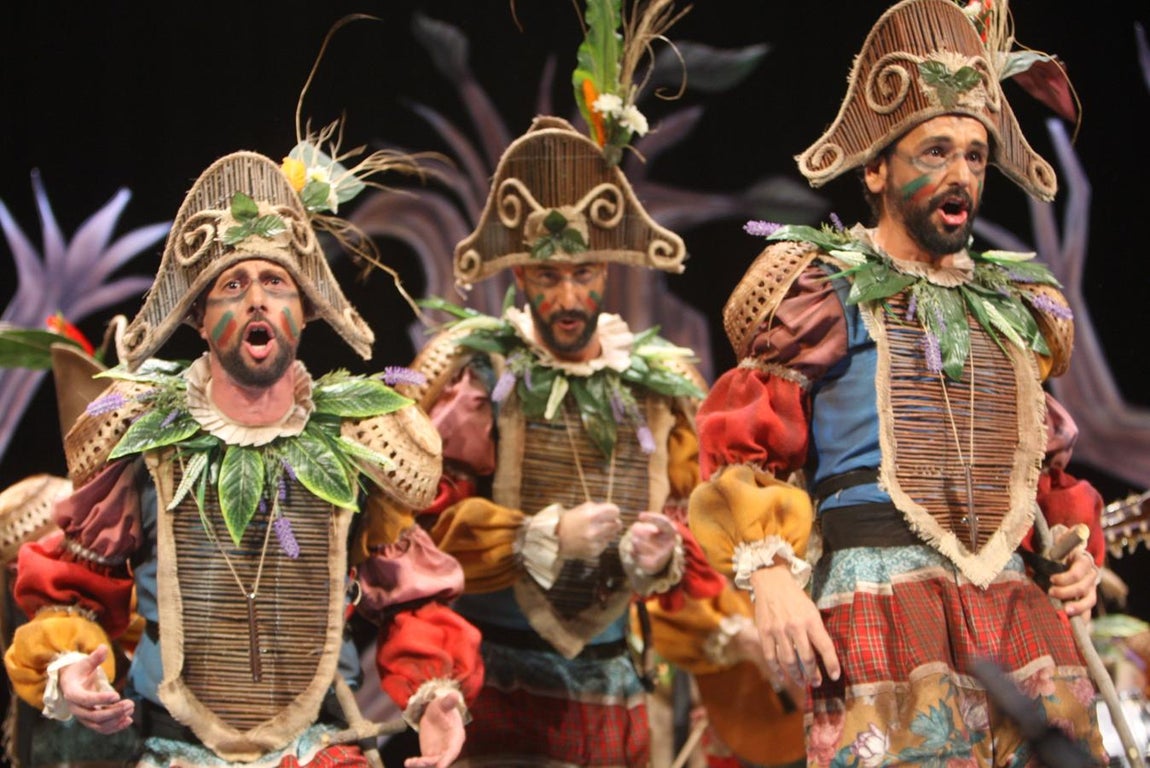 FOTOS: comparsa Se busca valientes preliminares COAC 2018