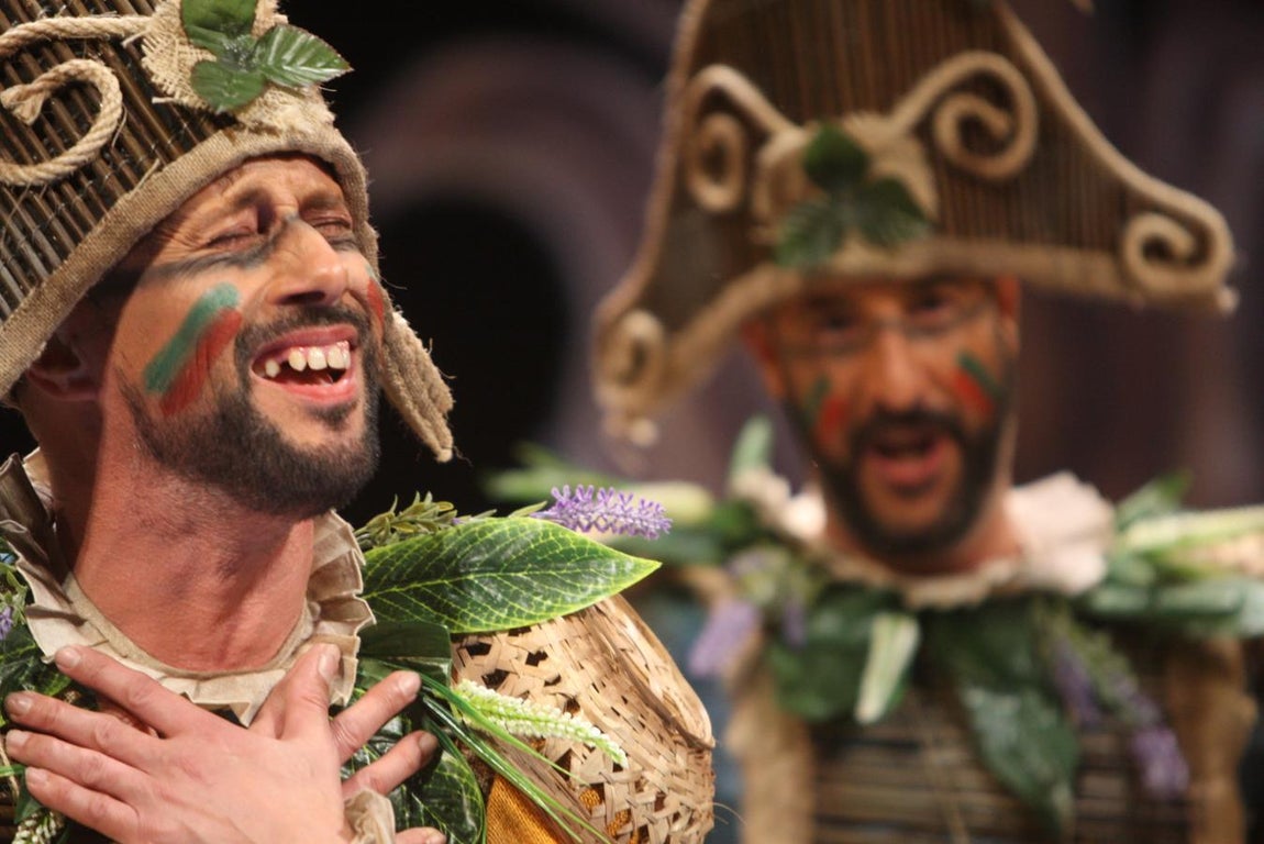 FOTOS: comparsa Se busca valientes preliminares COAC 2018