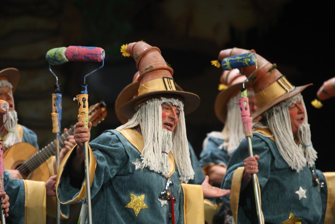 FOTOS: chirigota &#039;Los brujos titis&#039; en el COAC 2018