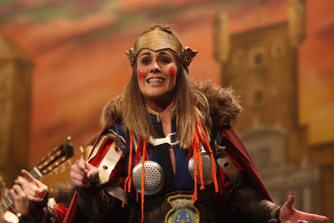 FOTOS: comparsa &#039;Las guerrilleras&#039; en el COAC 2018