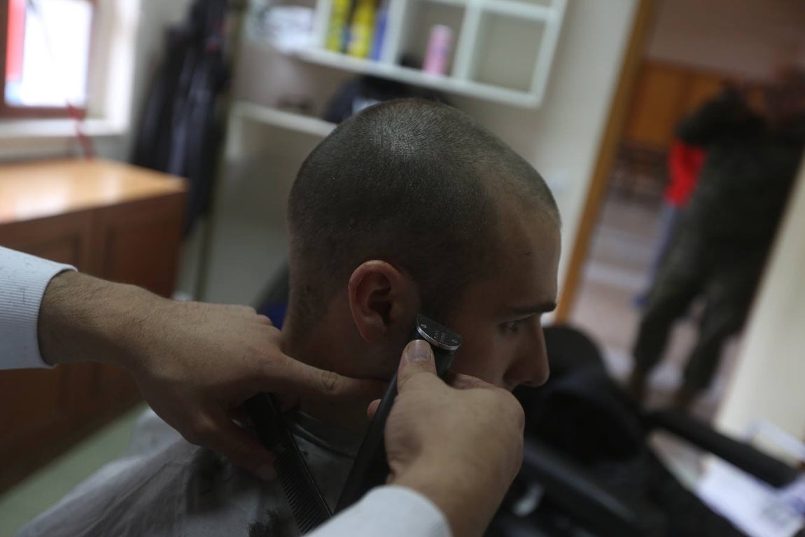 Incorporación de 699 aspirantes a militar de tropa en el acuartelamiento de Camposoto