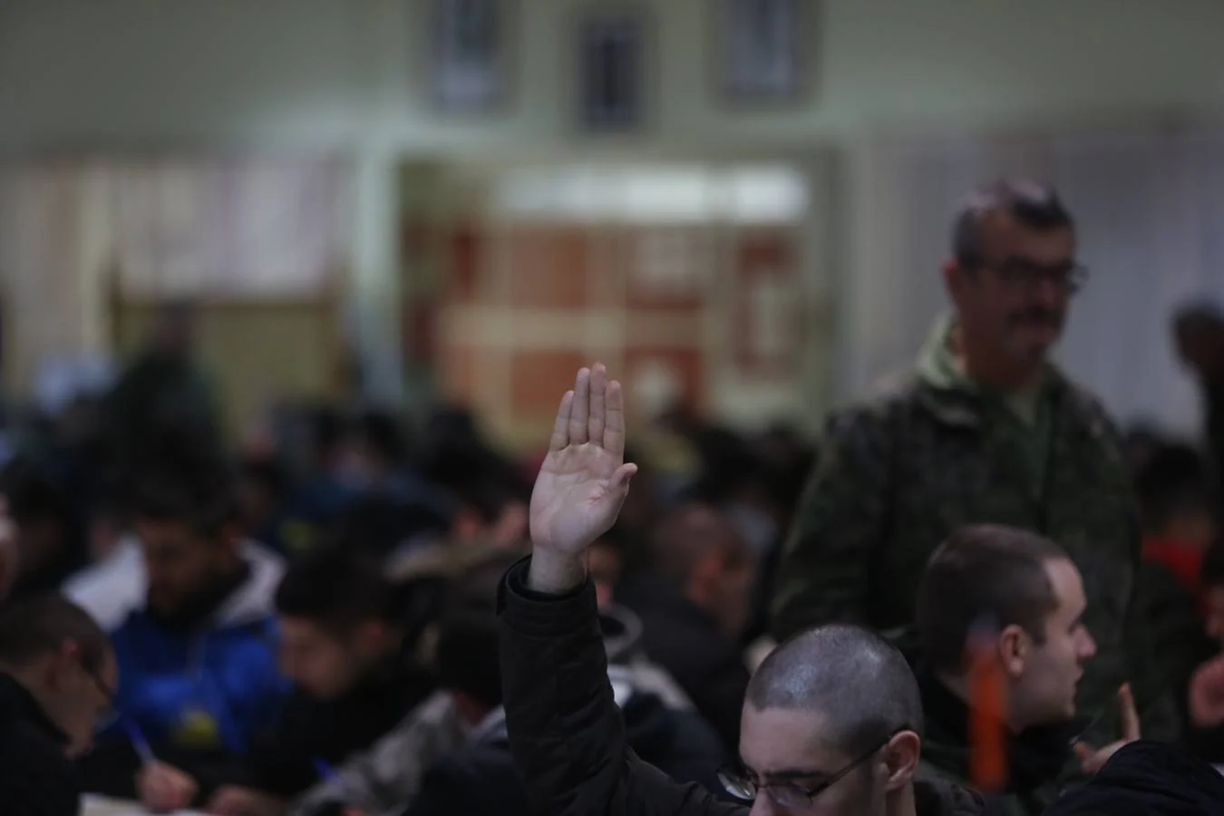 Incorporación de 699 aspirantes a militar de tropa en el acuartelamiento de Camposoto