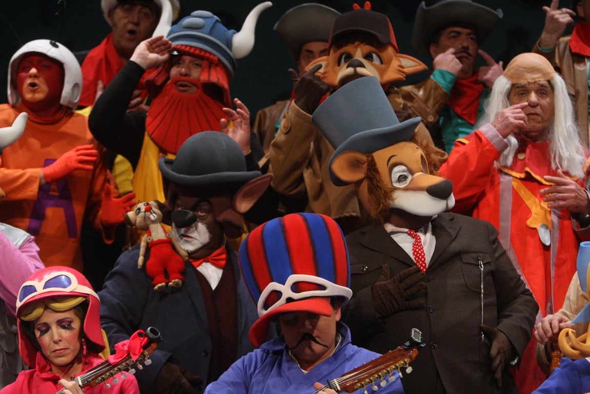 FOTOS: coro &#039;Los nostálgicos de la Transición&#039; en el COAC 2018