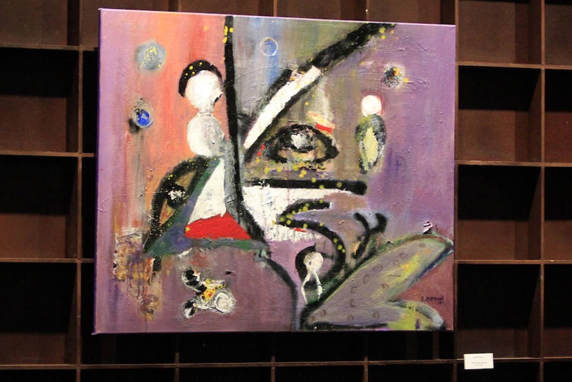 Raja Azaroual, en el Círculo de Arte de Toledo