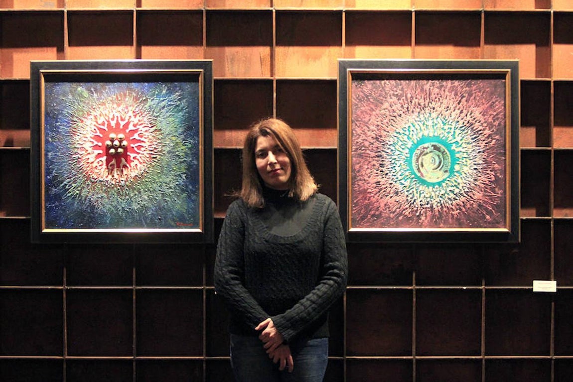 Raja Azaroual, en el Círculo de Arte de Toledo