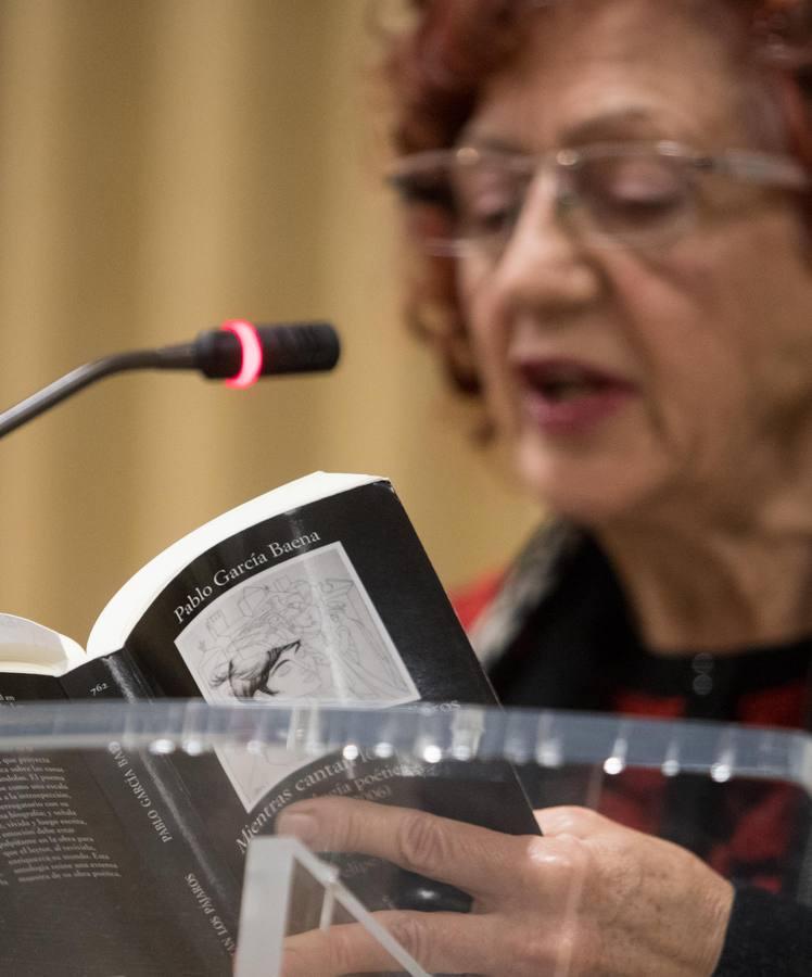 El homenaje de los poetas cordobeses, en imágenes