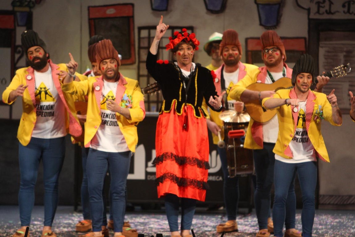 Chirigota Este año nos despedimos - Carnaval de Cádiz 2018