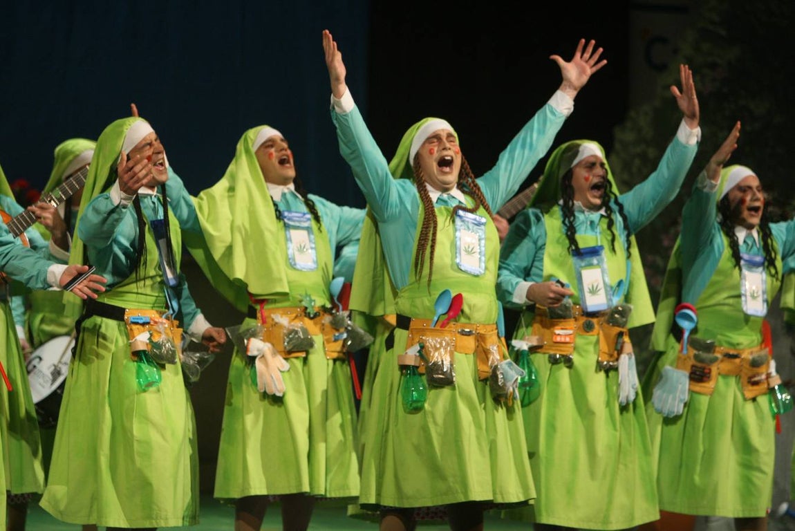 Chirigota Las del convento de Santa María ‘La Yerbabuena’ - Carnaval de Cádiz 2018