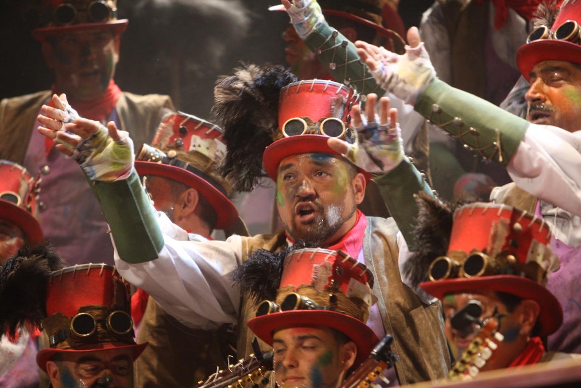 FOTO: coro Los chimenea en Preliminares del COAC 2018