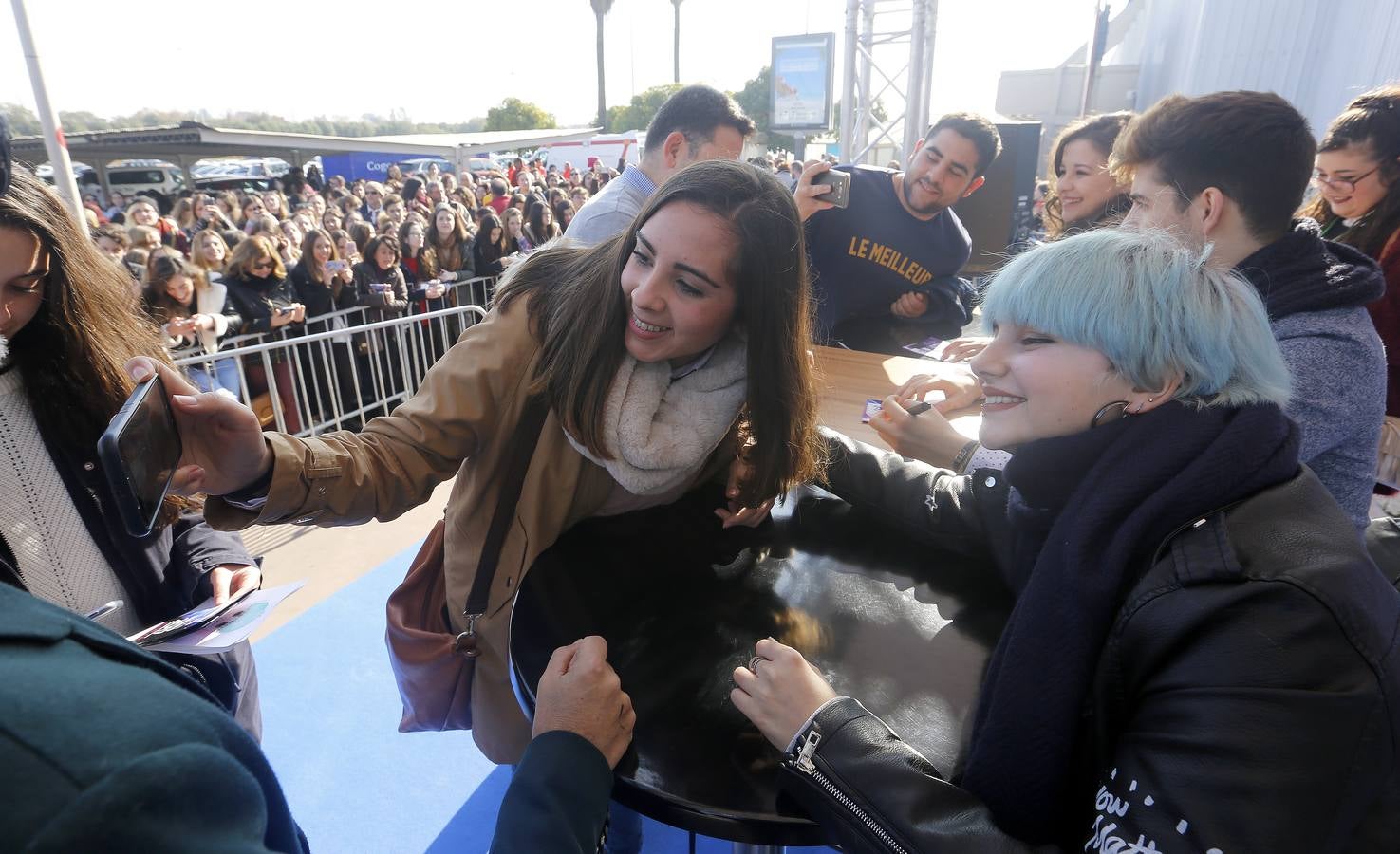 La firma de discos de los chicos de Operación Triunfo en Córdoba, en imágenes