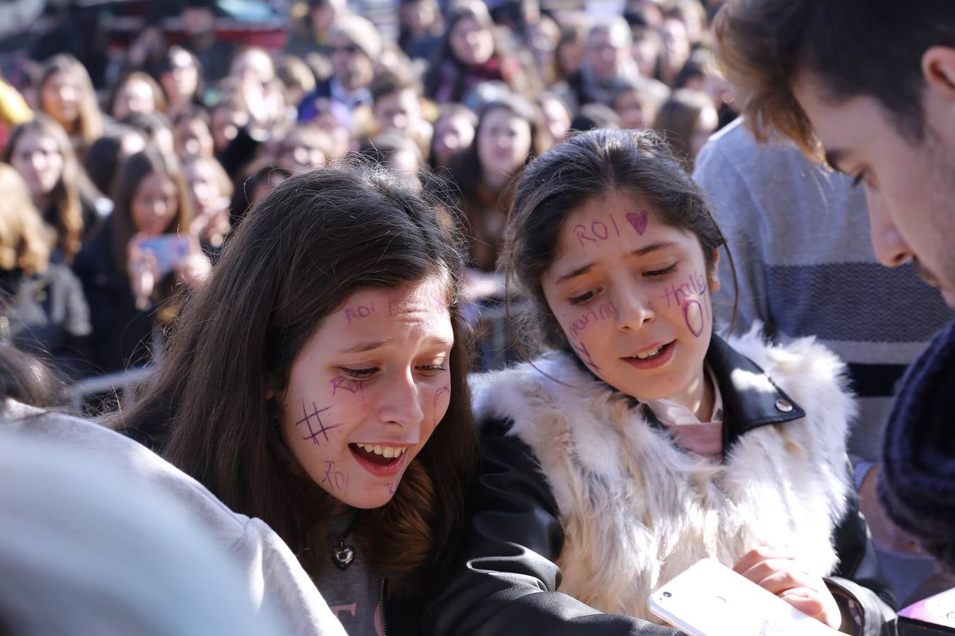 La firma de discos de los chicos de Operación Triunfo en Córdoba, en imágenes