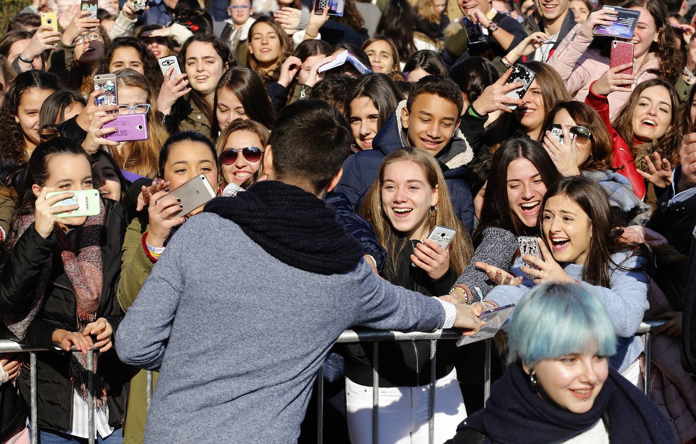 La firma de discos de los chicos de Operación Triunfo en Córdoba, en imágenes