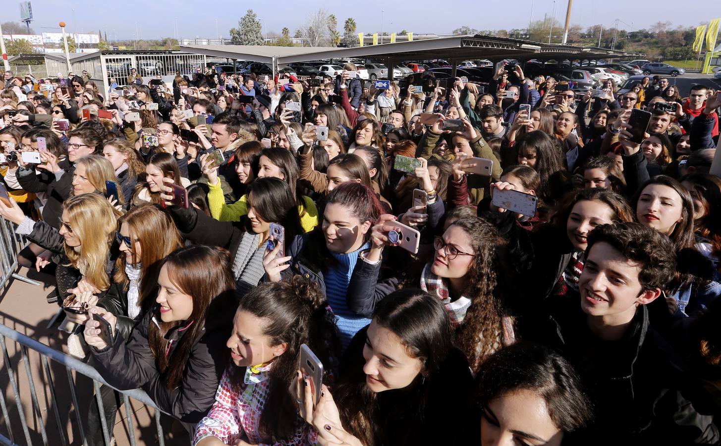 La firma de discos de los chicos de Operación Triunfo en Córdoba, en imágenes