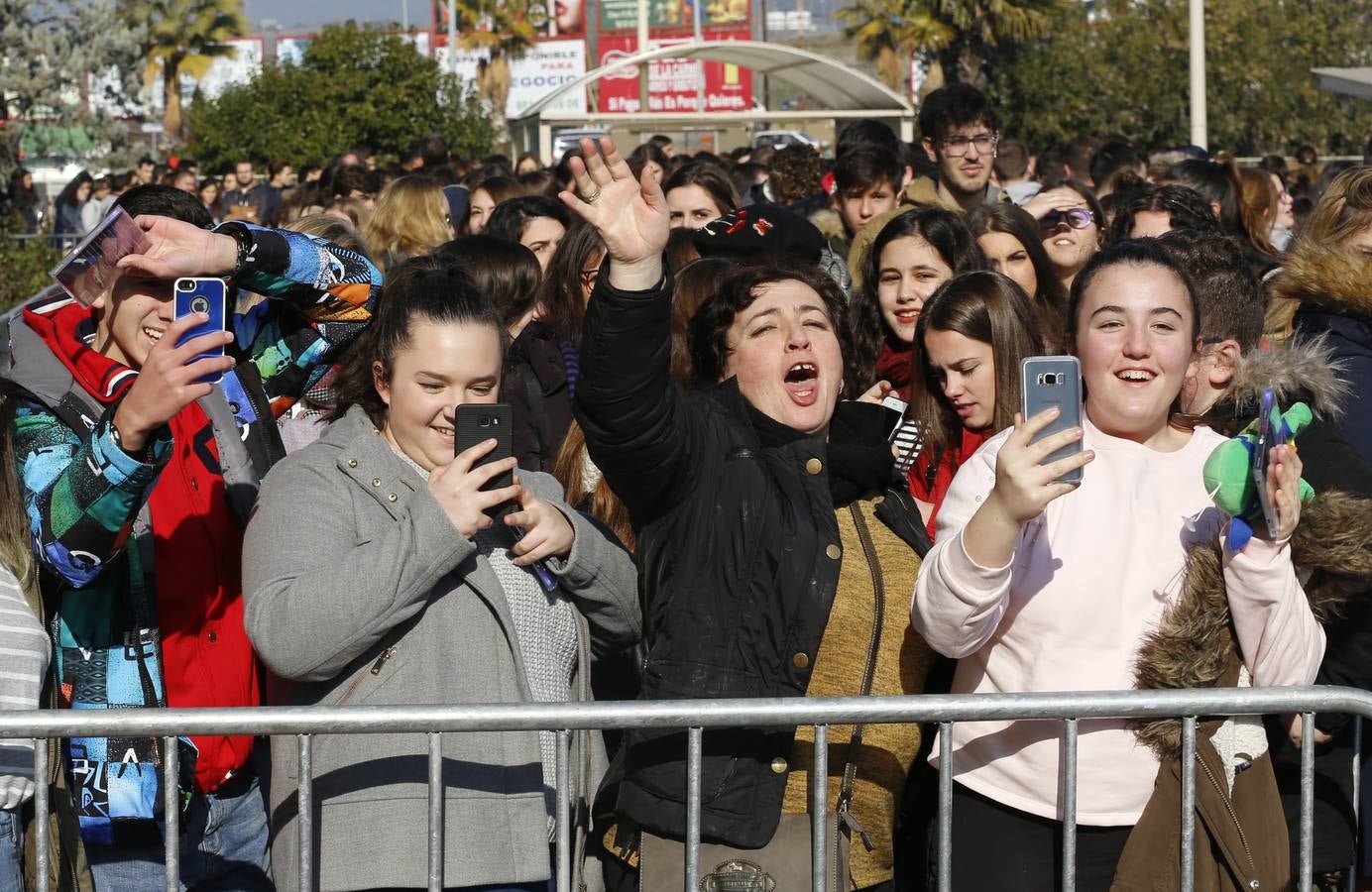 La firma de discos de los chicos de Operación Triunfo en Córdoba, en imágenes