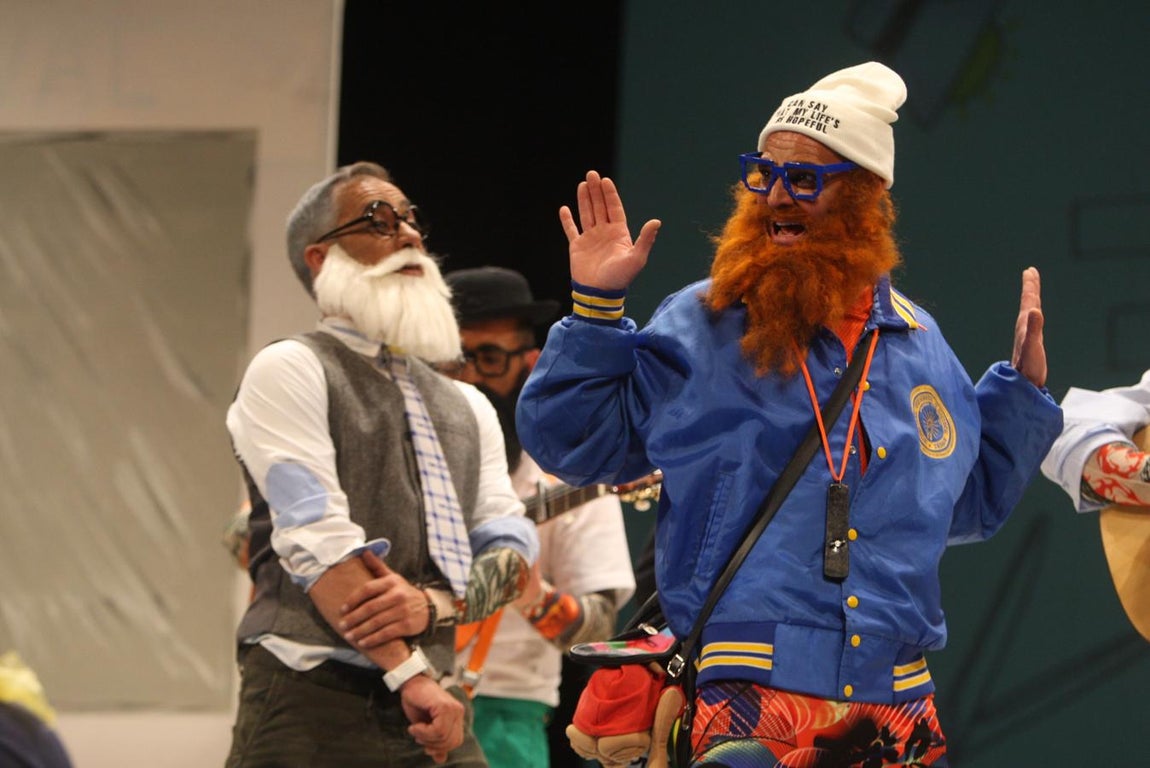 FOTOS: chirigota &#039;Los que se mueren por su barbi&#039; en el COAC 2018