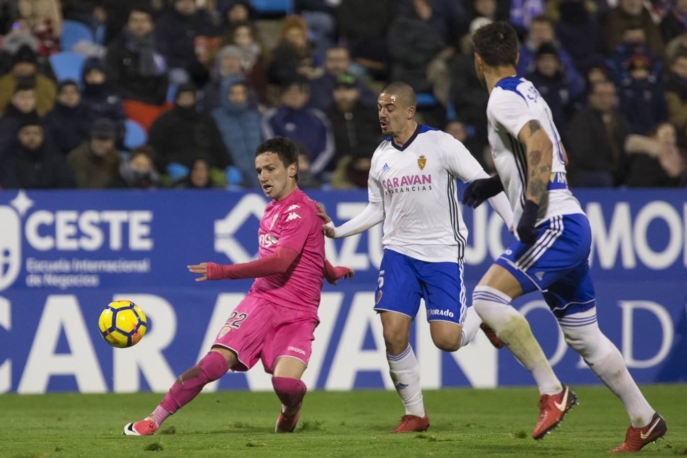 El Zaragoza-Córdoba CF, en imágenes