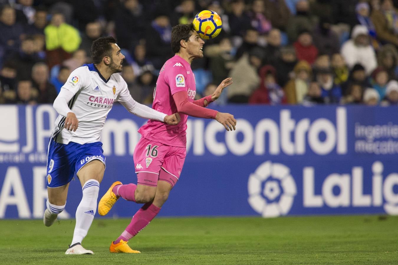 El Zaragoza-Córdoba CF, en imágenes