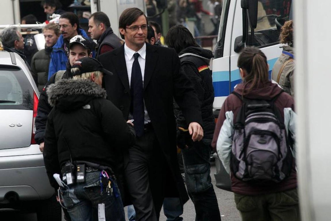 3. Hugh Jackman, en Madrid. El actor rodó en 2007 la película «La lista», junto a Ewan McGregor. Una trepidante cinta rodada en distintos puntos de la capital de España