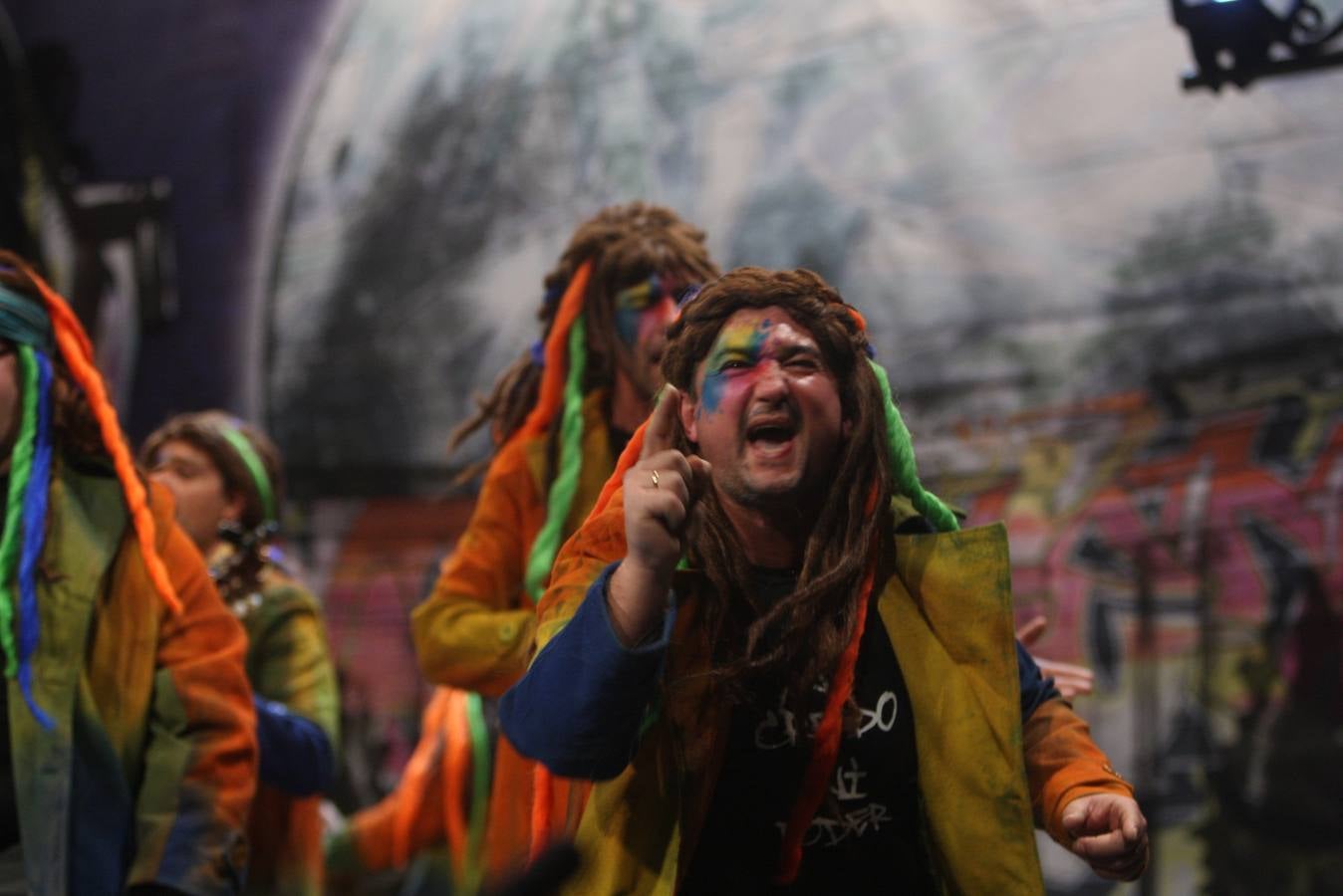 FOTOS: La botellona en el Carnaval de Cádiz 2018