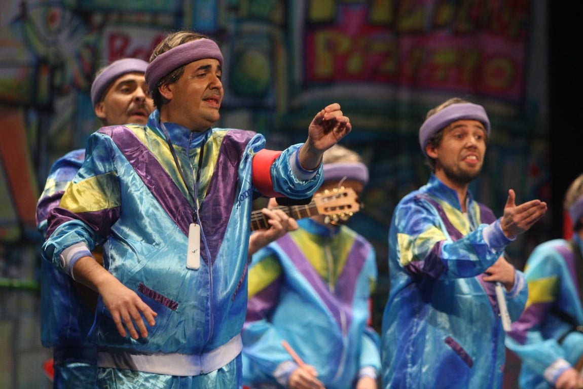 FOTOS: chirigota Los crazy de los 40 en el COAC 2018