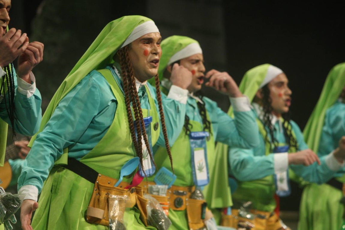Chirigota Las del convento de Santa María ‘La Yerbabuena’ - Carnaval de Cádiz 2018